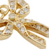Pendant Necklace Gold With Rhinestone
