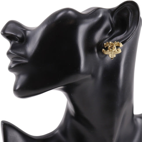 CC Logo Clip-On Earrings Metal