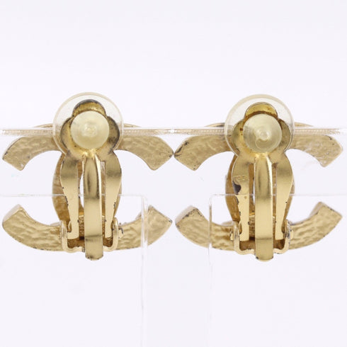 CC Logo Clip-On Earrings Metal