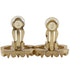 CC Logo Clip-On Earrings Metal