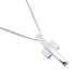 Cross Pendant Necklace Sterling Silver