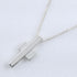 Cross Pendant Necklace Sterling Silver