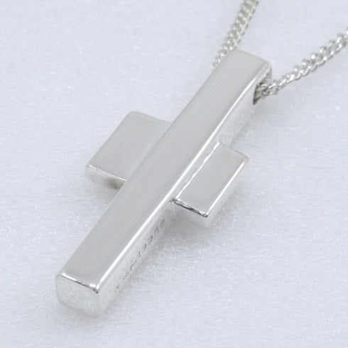 Cross Pendant Necklace Sterling Silver