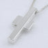 Cross Pendant Necklace Sterling Silver