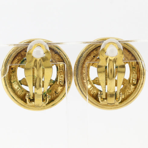 CC Logo Clip-On Earrings Metal