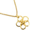 CC Logo Turnlock Flower Pendant Necklace Metal