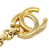 CC Logo Turnlock Flower Pendant Necklace Metal