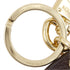 Charm Monogram Brown and Pink Handbag Charm