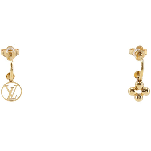 Earrings Gold-Tone Metal