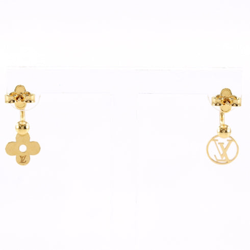 Earrings Gold-Tone Metal