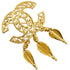 CC Logo Brooch Metal