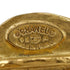 CC Logo Brooch Metal