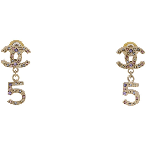 CC Logo Earrings Metal