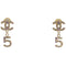 CC Logo Earrings Metal