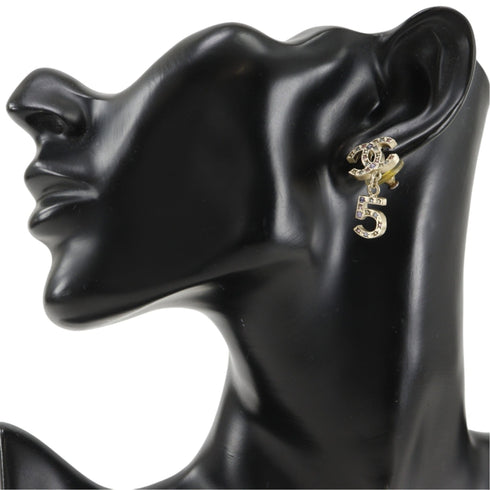 CC Logo Earrings Metal