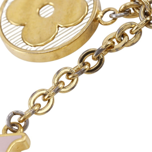 Monogram Bag Charm Gold and Monogram Handbag Charm