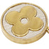 Monogram Bag Charm Gold and Monogram Handbag Charm
