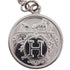 Pendant Necklace Sterling Silver and 18K Yellow Gold