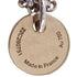 Pendant Necklace Sterling Silver and 18K Yellow Gold
