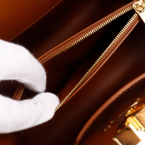 Capucines Bag Wicker with Leather BB