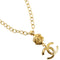 CC Logo Pendant Necklace Metal