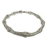 Vintage Bamboo Bracelet Sterling Silver