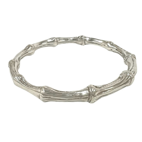 Vintage Bamboo Bracelet Sterling Silver