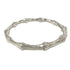 Vintage Bamboo Bracelet Sterling Silver