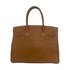 Birkin Handbag Brown Togo with Palladium Hardware 30