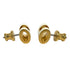 Pop H Earrings Gold-Tone Metal