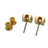 Pop H Earrings Gold-Tone Metal