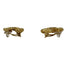 CC Logo Clip-On Earrings Metal Gold-Tone Metal
