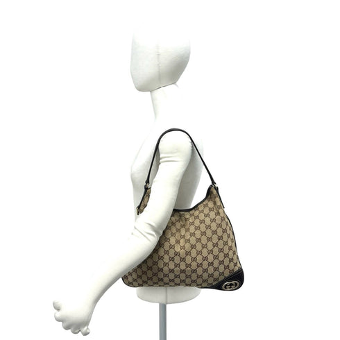 New Britt Hobo GG Canvas Medium