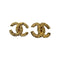 CC Logo Clip-On Earrings Metal Gold-Tone Metal