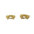 CC Logo Clip-On Earrings Metal Gold-Tone Metal