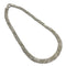 Vintage Braided Pendant Necklace Sterling Silver