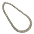 Vintage Braided Pendant Necklace Sterling Silver