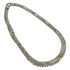 Vintage Braided Pendant Necklace Sterling Silver