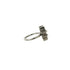 Vintage H Motif Ring Sterling Silver