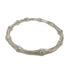 Vintage Bamboo Bangle Sterling Silver Bracelet