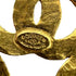 Vintage Pendant Necklace Metal Vintage Triple Coco Motif