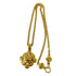 CC Logo Clover Pendant Necklace Metal