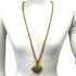 CC Logo Clover Pendant Necklace Metal