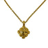 CC Logo Clover Pendant Necklace Metal
