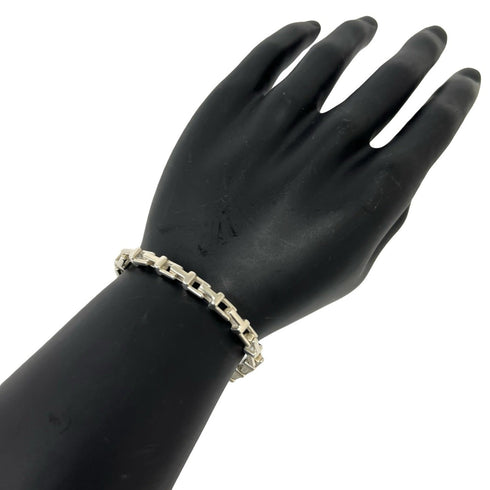 Narrow Chain Bracelet Sterling Silver