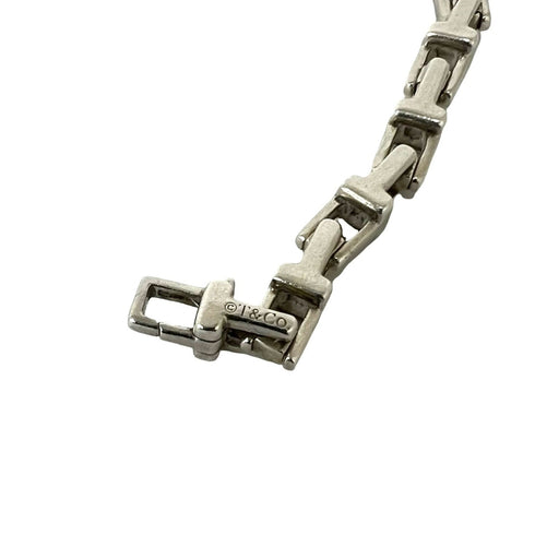 Narrow Chain Bracelet Sterling Silver