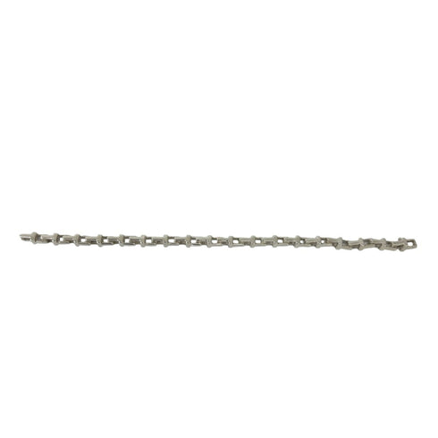 Narrow Chain Bracelet Sterling Silver