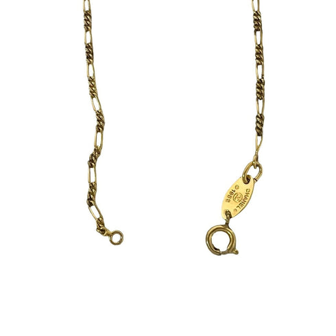 CC Logo Pendant Necklace Metal