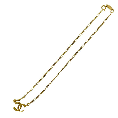 CC Logo Pendant Necklace Metal