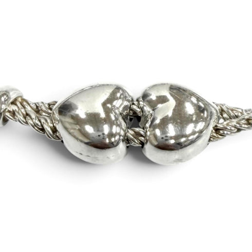 Vintage Charm Bracelet Sterling Silver